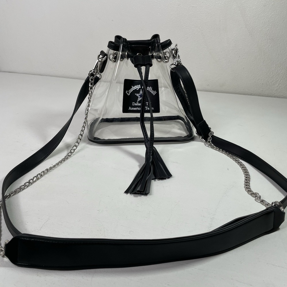 Dallas Cowboys Clear Stadium Bag Crossbody Purse Americas Football Team